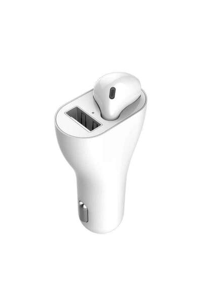 SIKS Set căști ® cu încărcător auto și port USB pentru încărcarea telefonului