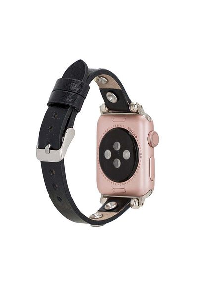 PLM Apple Watch Compatible Leather Cord 38-40-41mm Tr Rst1