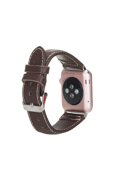 Bouletta Apple Watch Compatible Leather Band 42-44-45mm Nm4-As4 Brown