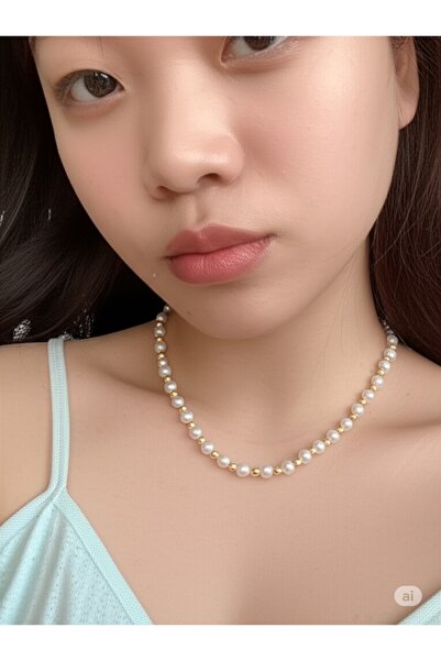 HARİNA قلادة اللؤلؤ النسائية