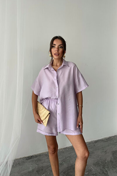 JANES Shirt - Shorts Set - Lilac