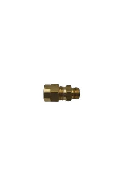 doremodam Yellow Brass Ferrule Fitting 3/8 - 9.52mm (Lisinya)