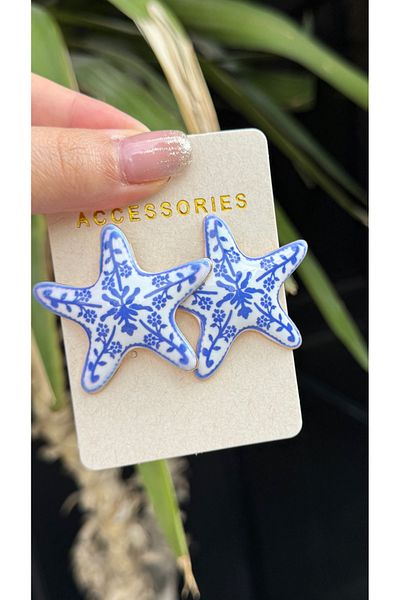 luxyansımalar Star Earrings