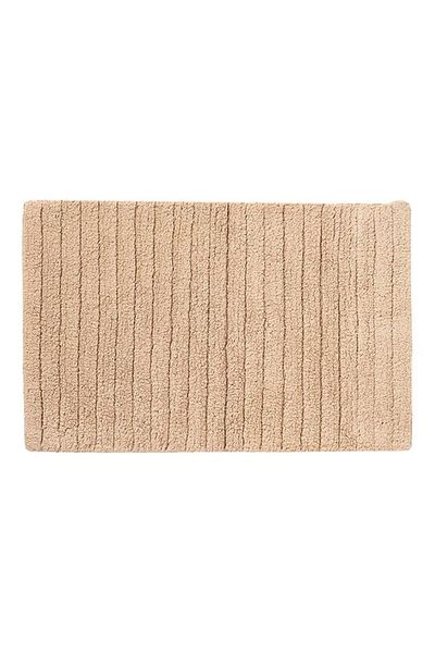 Generic Cannon Cotton Corded Stripe Design Anti Skid Bath Mat Assorted Color 50 x 80cm