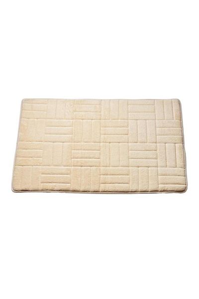 Generic Cannon Rectangular Shaped High Quality Memory Foam Bath Mat Assorted Color CN BMMFO