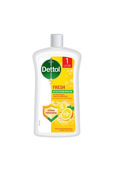 Dettol Fresh Liquid Handwash Refill Citrus & Orange Blossom Scent 1 Litre
