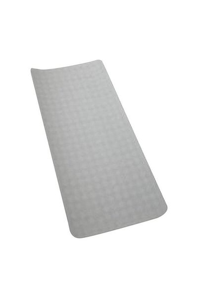 Generic Tendance Durable Natural Rubber Anit-Slip Bathtub Floor Mat Pearl Gray 74 x 34cm 7219182