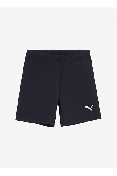 Puma 60677301 Pantaloni scurți pentru femei, drepti, slim, cu talie elastică, negru, pentru meci de volei
