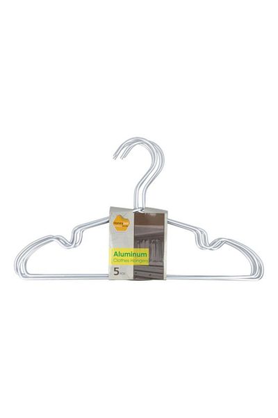 Generic HONEY BEE 5-Piece Kids Hanger Silver