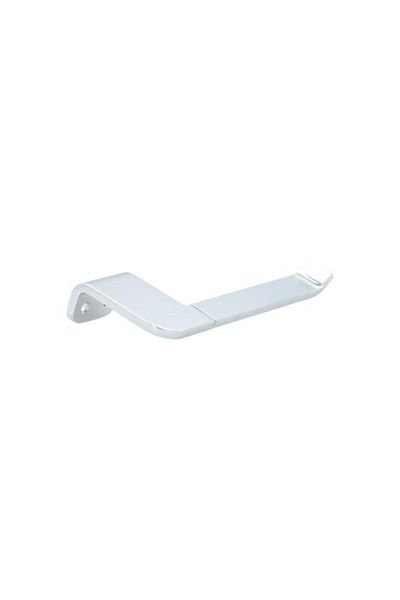 Generic TATAY Sleek and Modern Uncovered Flat Toilet Paper Holder without Lid Silver 7 x 3cm 6198000