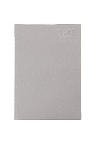 Roco Neon Notebook A4 40 Sheets Lined Light Grey