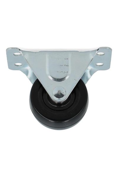 Generic ACE Plate High-Quality and Durable Swivel Caster Silver and Black 31-25000000-22100C