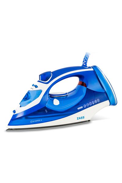 Zass Fier de călcat cu abur A 16, 2200w, talpă ceramică, călcare verticală, jet 120g/min