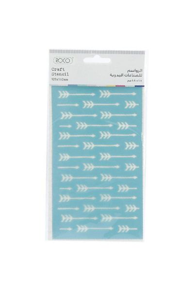 Roco Design Stencils Arrows Plastic