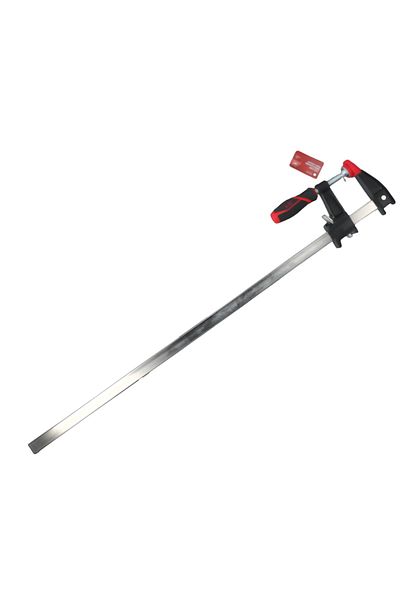 ACE Steel F-Bar Clamp with Comfort TPR Grip Handles Silver and Black 610mm