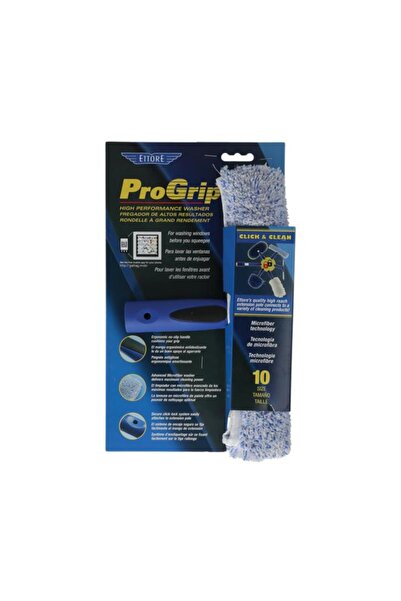Generic ETTORE ProGrip Window Washer Scrubber Blue 10inch 63010