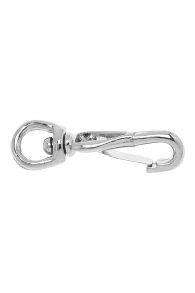 Generic Campbell Quick Release Compact Size Corrosion Resistant Round Swivel Eye Spring Snap Silver T7615602