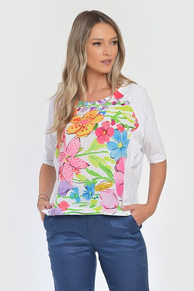 Giorgal Giorgal women's blouse in multicolor viscose Angela
