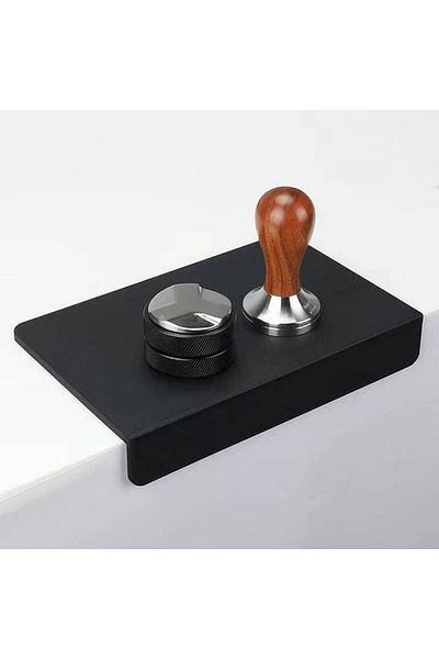 Generic Silicone Coffee Mat Design (3) - Black