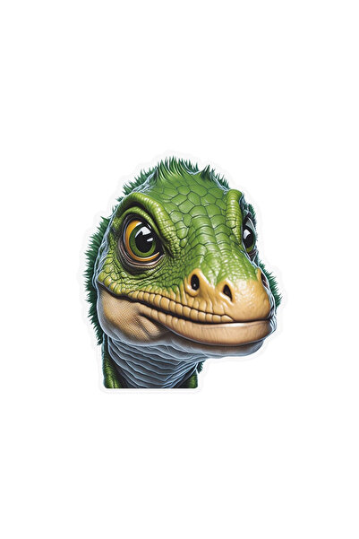 INOVATIX Set de 8 piese, autocolant dinozaur Hydra, INOVATIX®. 6 cm