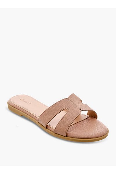 Celeste Women's Cutout Detail Slip-On Sandals