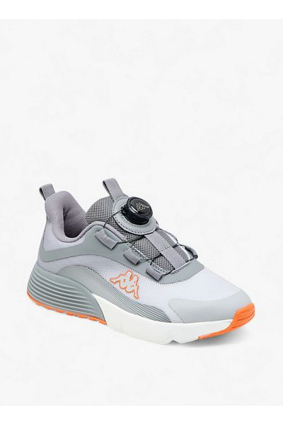 Kappa Boys' Logo Print Sports Shoes with Rotating Buckle Closure