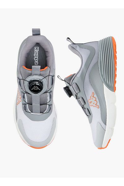 Kappa Boys' Logo Print Sports Shoes with Rotating Buckle Closure