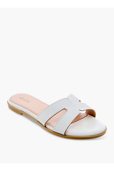Celeste Women's Cutout Detail Slip-On Sandals