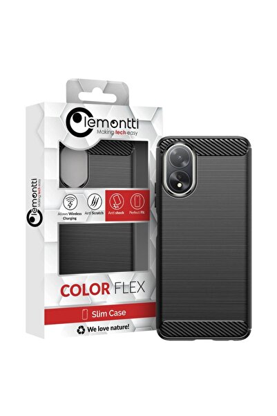 lemontti Husa Carbon Pro Oppo A18 / A38 4G Negru