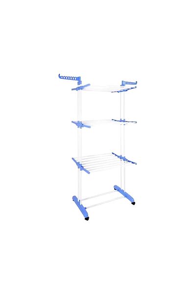 Calivita Livit clothes dryer, metal, white, Multi-Tier, 48x74x170 cm
