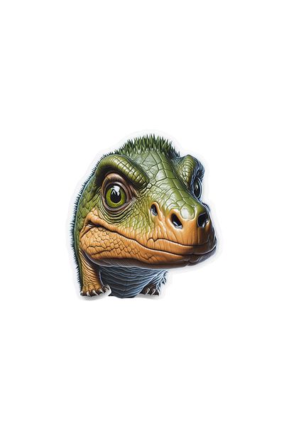 INOVATIX Set of 8, Blaze the Dinosaur Sticker, INOVATIX®. 6 cm