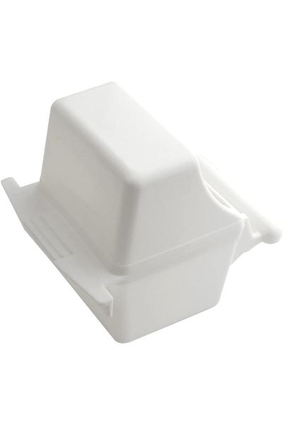 XINMEIWEN Set of 4 bowls for feeding birds in a cage XINMEIWEN, plastic, white, 7 x 5 x 9 cm