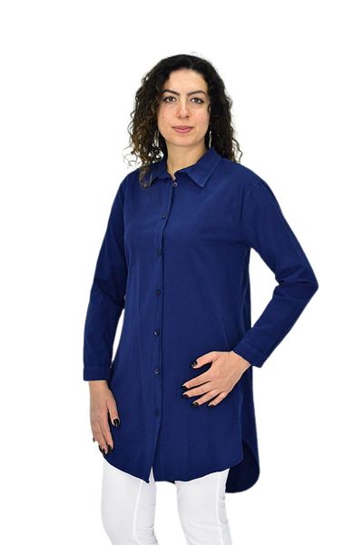 TELVİN Cămașă de damă cu mânecă lungă BGL-ST04648