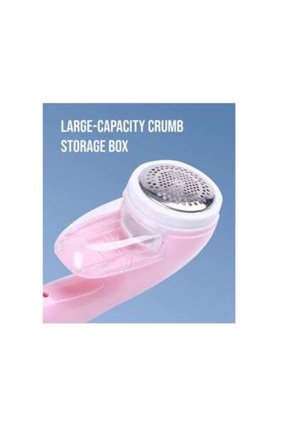 ideaavm ANGMAD Dispozitiv de îndepărtare a scamelor reîncărcabil, recipient mare de colectare, autonomie 10h, roz