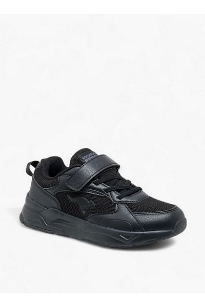 Kangaroos Boys' Textured Sports Shoes with Hook and Loop Closure