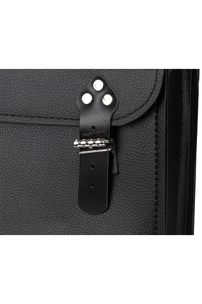 richmann exclusive Tool Bag, Leather, Removable Strap, 40x23x16 Cm,
