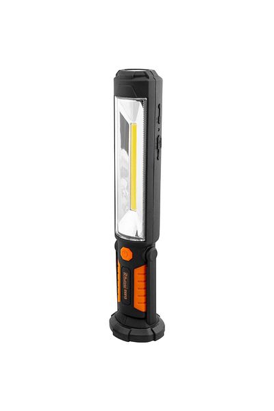 richmann exclusive Work flashlight, COB LED, magnetic, with battery, 5 W, 450+25 lm, USB, Richmann Exclusive