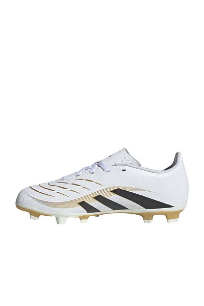 adidas Predator Club Firm-Multi Ground Kids White Turf Football Shoes