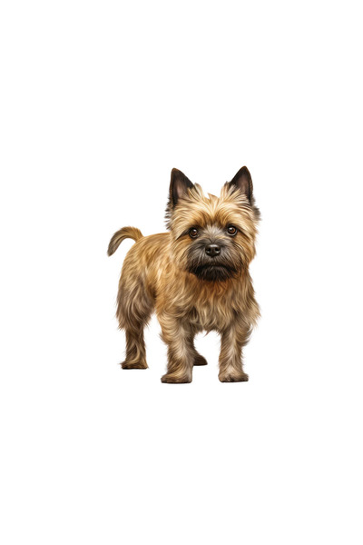 INOVATIX Set de 8 bucăți, autocolant câine Brown Terrier, INOVATIX®. 6 cm
