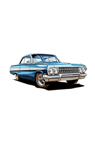 INOVATIX Set de 8 piese, autocolant Chevrolet Impala, INOVATIX®. 6 cm