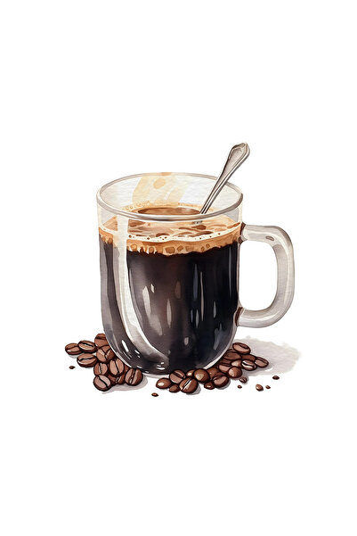 INOVATIX Set de 8 piese, autocolant transparent pentru cană de cafea, INOVATI...