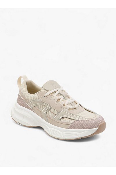 Flora Bella by Shoexpress Women's Panelled Sneakers with Lace-Up Closure