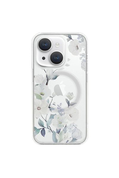 tel protect Flower Magsafe iPhone 15 Design 4 case