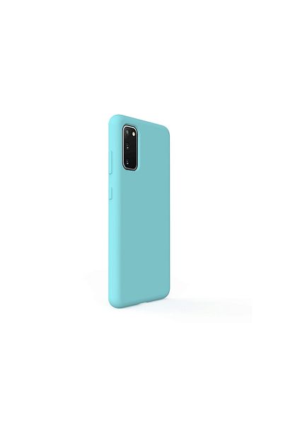 lemontti Husa Samsung Galaxy S20 Liquid Silicon Tiffany Blue