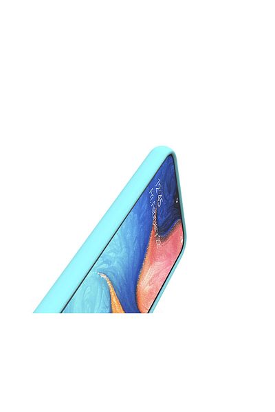 lemontti Husa Samsung Galaxy A20e Liquid Silicon Tiffany Blue