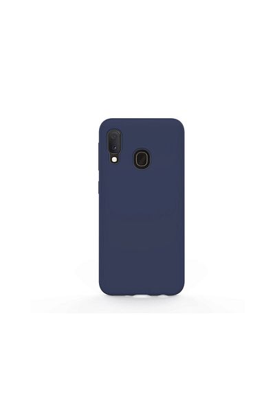 lemontti Husa Samsung Galaxy A20e Liquid Silicon Dark Blue