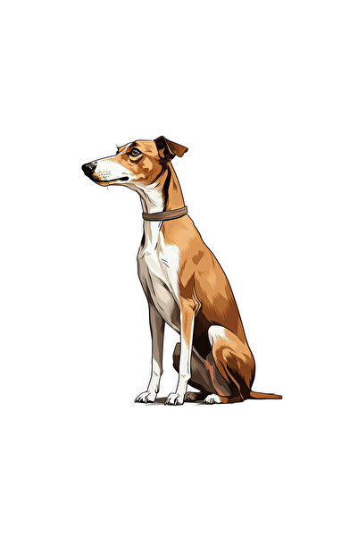 INOVATIX Set de 8 autocolante cu câine ogar, INOVATIX®. 6 cm