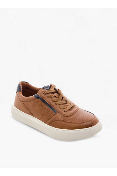 Lee Cooper Men's Panelled Lace-Up Sneakers