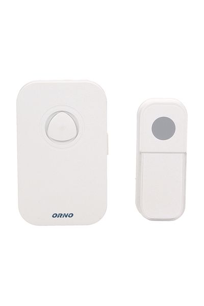 Orno Sonerie wireless FADO AC ORNO OR-DB-KF-135, IP44, 230V, 80 m, 36 de sonerii, control volum, alb