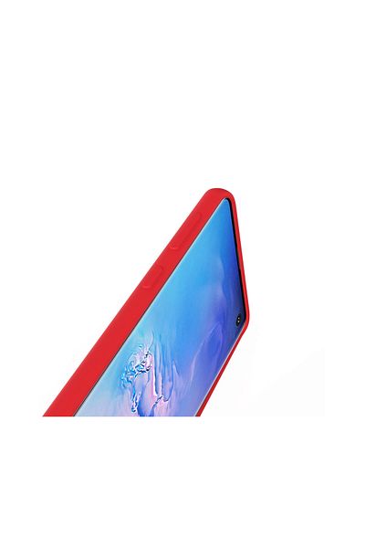 lemontti Case Samsung Galaxy S10 G973 Lemontti Liquid Silicon Red